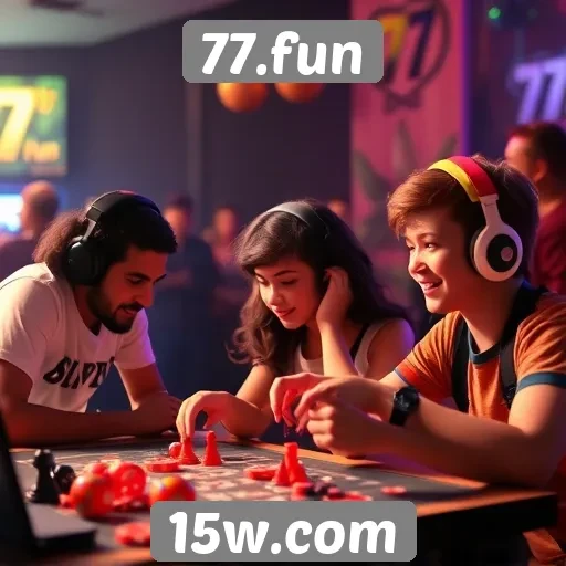 77.fun promove eventos de jogos online